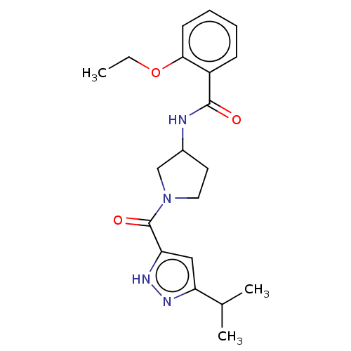 Chemical structure of BindingDB Monomer ID 281189