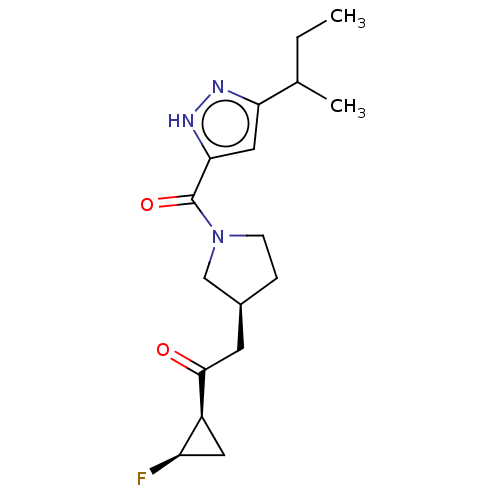 Chemical structure of BindingDB Monomer ID 281249