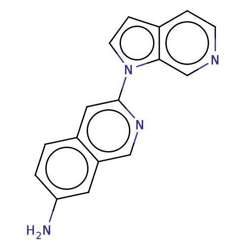 Chemical structure of BindingDB Monomer ID 281560