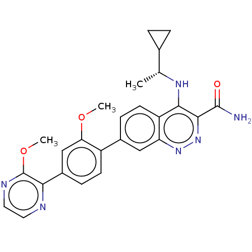 Chemical structure of BindingDB Monomer ID 282673