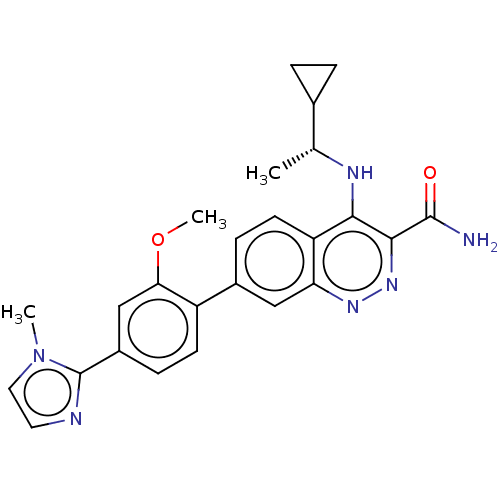 Chemical structure of BindingDB Monomer ID 282674