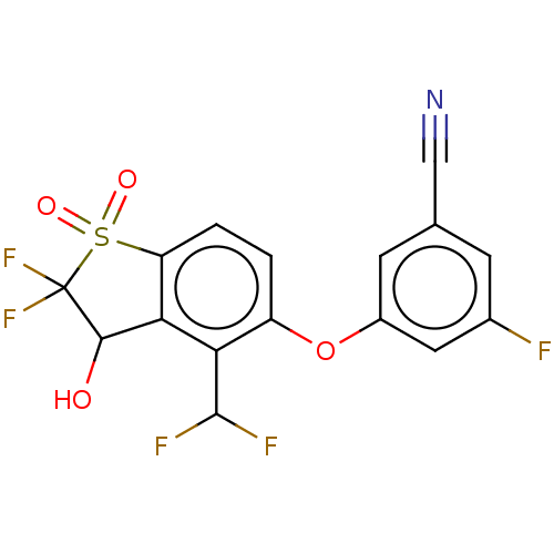 Chemical structure of BindingDB Monomer ID 282685