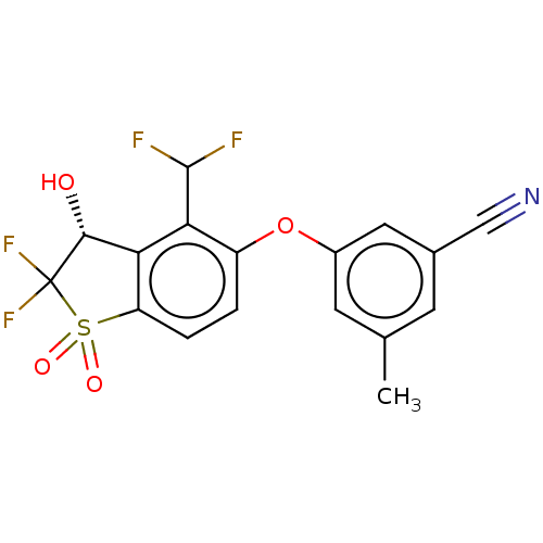 Chemical structure of BindingDB Monomer ID 282702