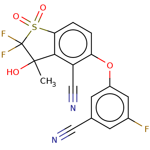 Chemical structure of BindingDB Monomer ID 282761