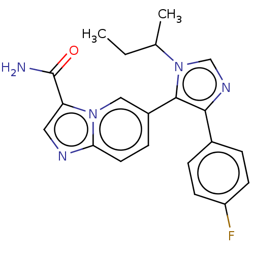 Chemical structure of BindingDB Monomer ID 282970
