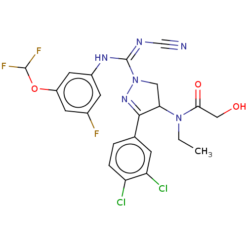 Chemical structure of BindingDB Monomer ID 283184