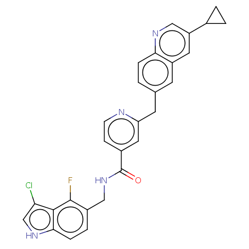 Chemical structure of BindingDB Monomer ID 283600