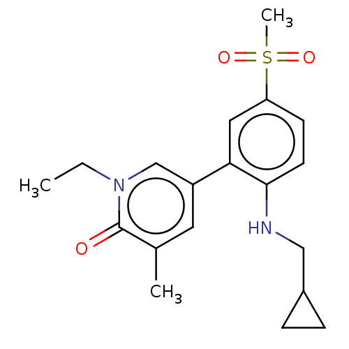 Chemical structure of BindingDB Monomer ID 285374