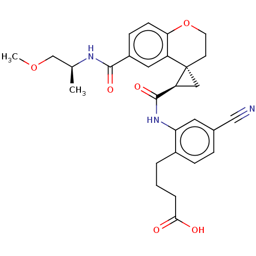 Chemical structure of BindingDB Monomer ID 285463