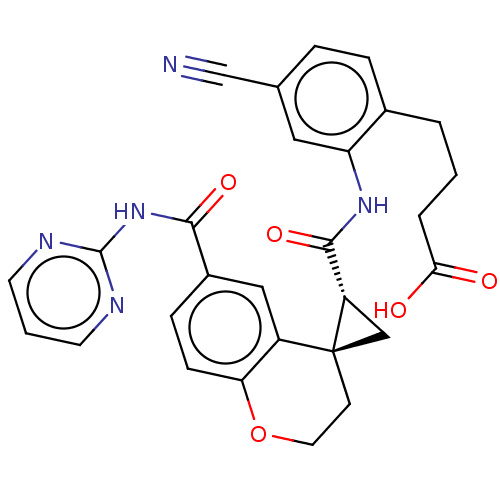 Chemical structure of BindingDB Monomer ID 285473