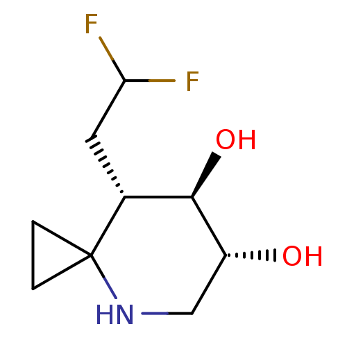 Chemical structure of BindingDB Monomer ID 285833
