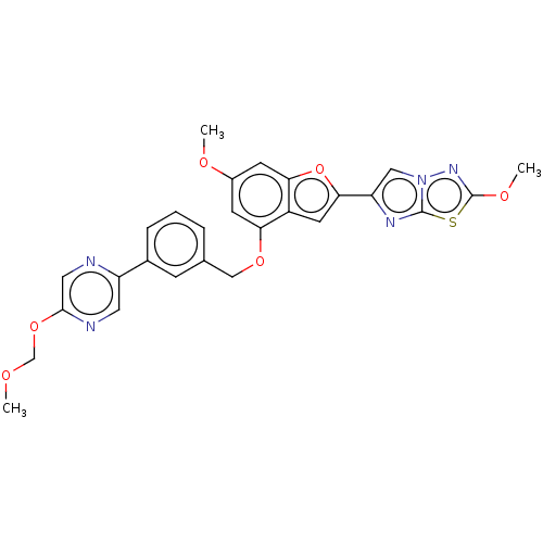 Chemical structure of BindingDB Monomer ID 286442
