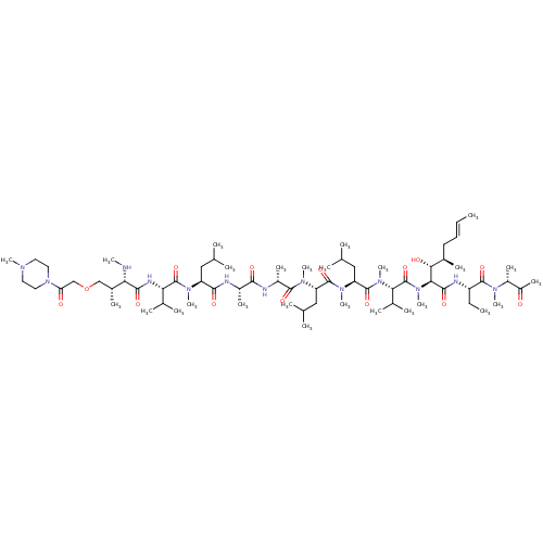 Chemical structure of BindingDB Monomer ID 286557