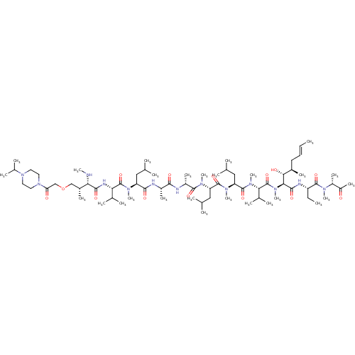 Chemical structure of BindingDB Monomer ID 286558