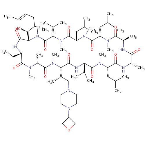 Chemical structure of BindingDB Monomer ID 286587