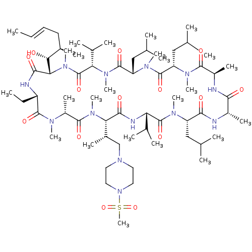 Chemical structure of BindingDB Monomer ID 286591