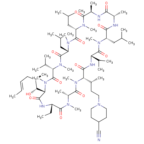 Chemical structure of BindingDB Monomer ID 286598