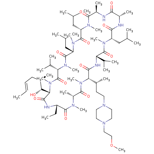 Chemical structure of BindingDB Monomer ID 286599