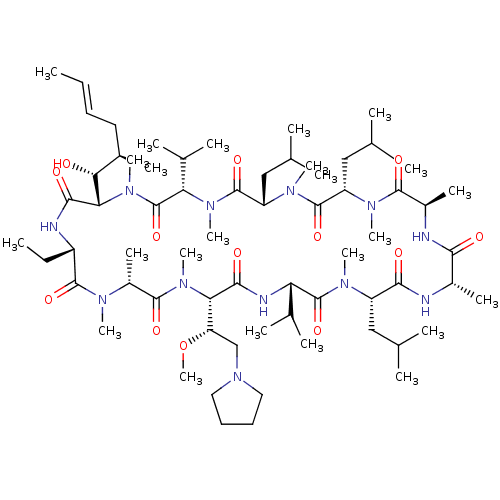Chemical structure of BindingDB Monomer ID 286617