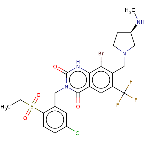 Chemical structure of BindingDB Monomer ID 286639