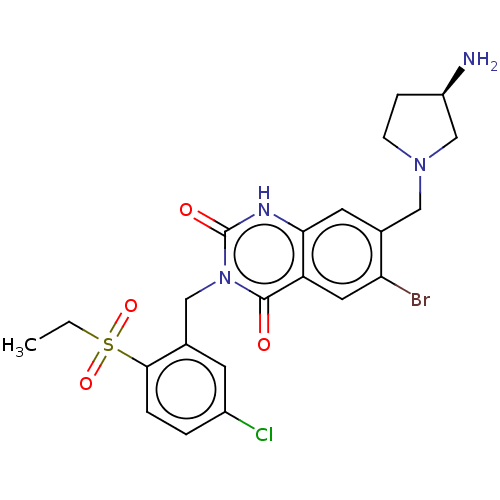 Chemical structure of BindingDB Monomer ID 286718