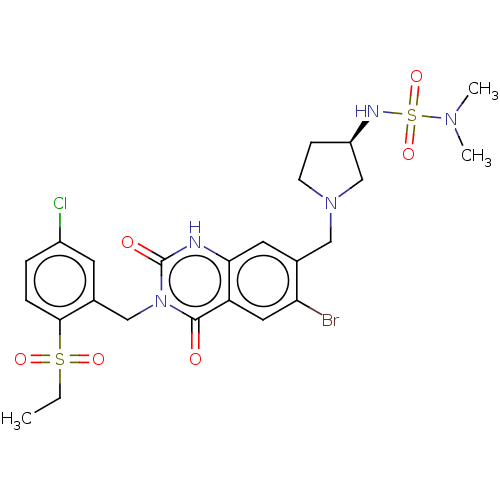 Chemical structure of BindingDB Monomer ID 286722