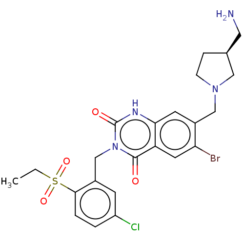 Chemical structure of BindingDB Monomer ID 286724