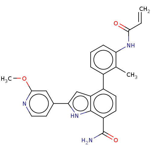 Chemical structure of BindingDB Monomer ID 287162