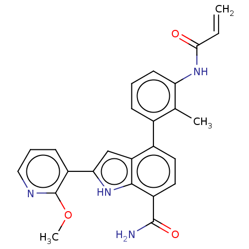Chemical structure of BindingDB Monomer ID 287167