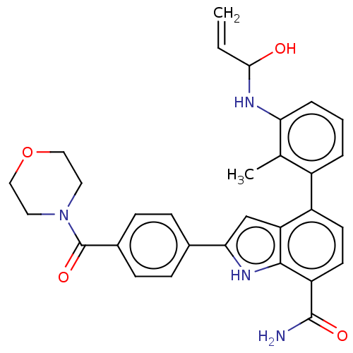 Chemical structure of BindingDB Monomer ID 287186