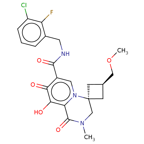 Chemical structure of BindingDB Monomer ID 288113