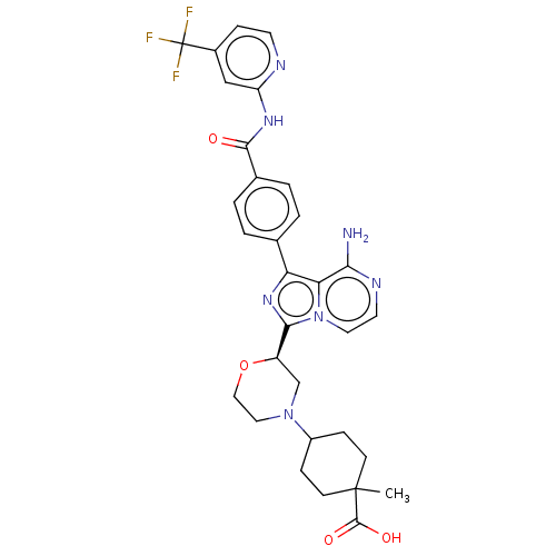 Chemical structure of BindingDB Monomer ID 288568