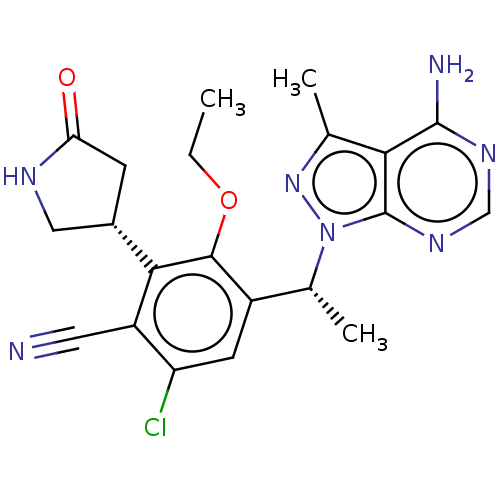 Chemical structure of BindingDB Monomer ID 289347