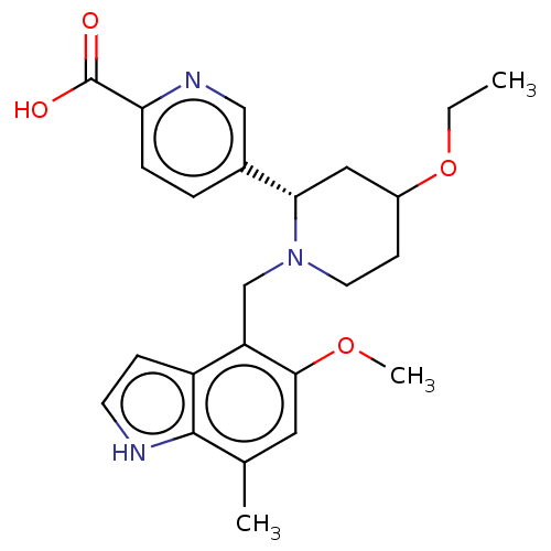 Chemical structure of BindingDB Monomer ID 289485