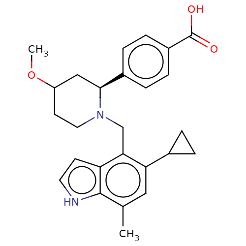 Chemical structure of BindingDB Monomer ID 289500
