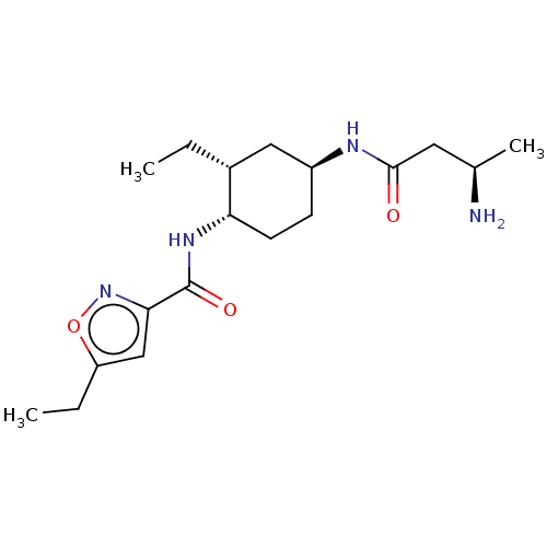 Chemical structure of BindingDB Monomer ID 293337