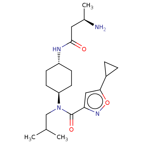 Chemical structure of BindingDB Monomer ID 293383