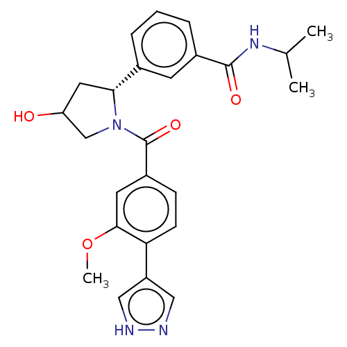 Chemical structure of BindingDB Monomer ID 296012