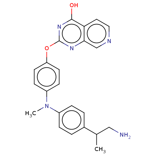 Chemical structure of BindingDB Monomer ID 296110