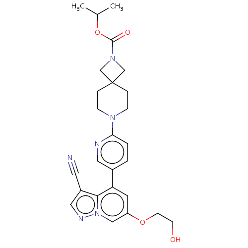 Chemical structure of BindingDB Monomer ID 296381
