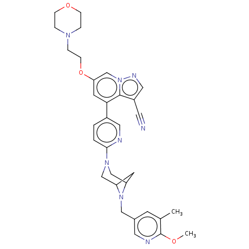 Chemical structure of BindingDB Monomer ID 296702