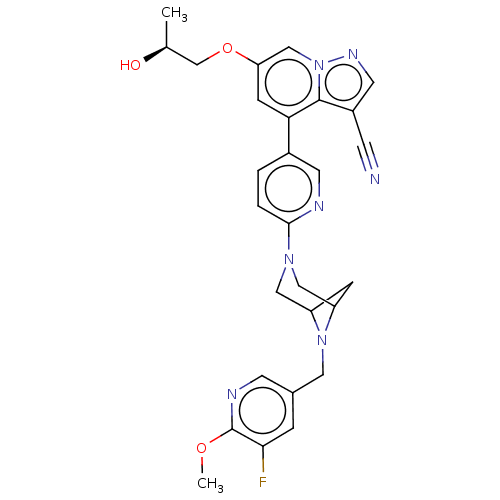 Chemical structure of BindingDB Monomer ID 296743