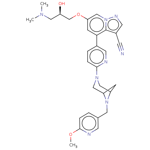 Chemical structure of BindingDB Monomer ID 296748