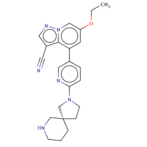Chemical structure of BindingDB Monomer ID 296788
