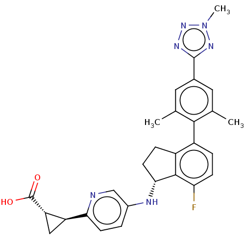 Chemical structure of BindingDB Monomer ID 298456