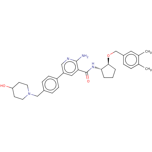 Chemical structure of BindingDB Monomer ID 298922