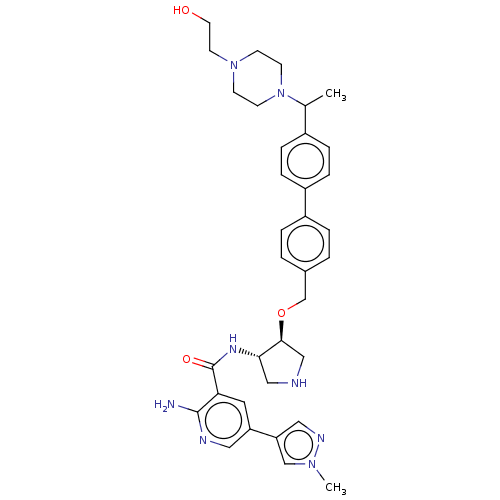 Chemical structure of BindingDB Monomer ID 299036