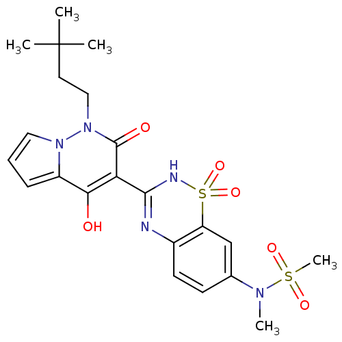 Chemical structure of BindingDB Monomer ID 30416