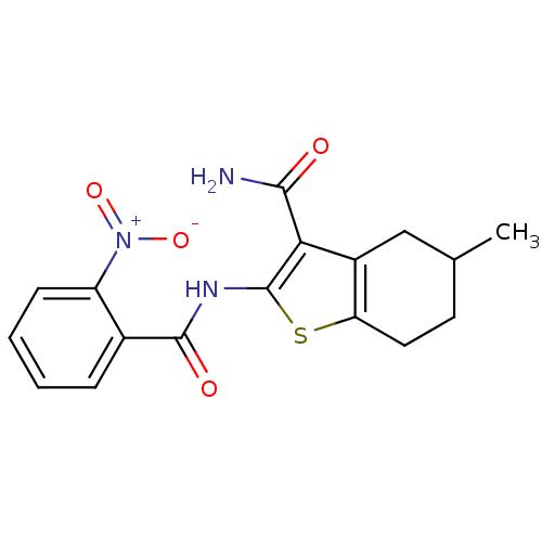 Chemical structure of BindingDB Monomer ID 31645