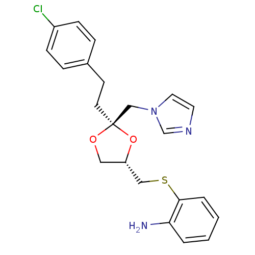 Chemical structure of BindingDB Monomer ID 31654